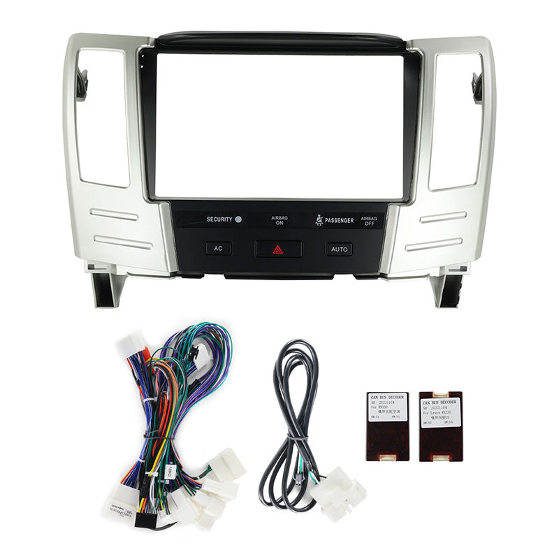 9.5" Radio Frame for Toyota Harrier 2003-2012