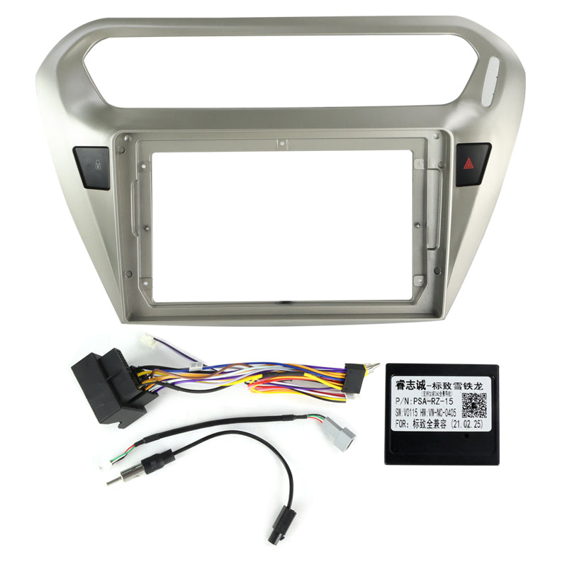9.5" Radio Frame for Peugeot 301 2013-2016