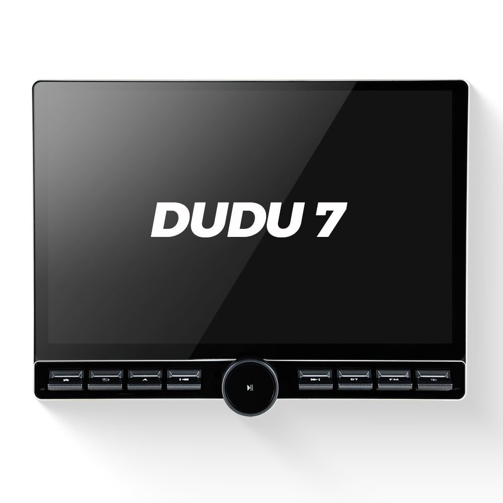 DUDU7 13 Inch Car Radio with OS3.6, Apple CarPlay, Android Auto & Button Control Type