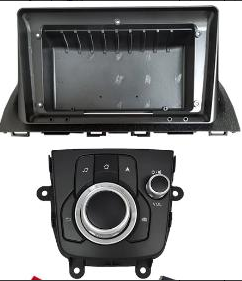 9.5" Radio Frame for Mazda 3 low 2013–2017