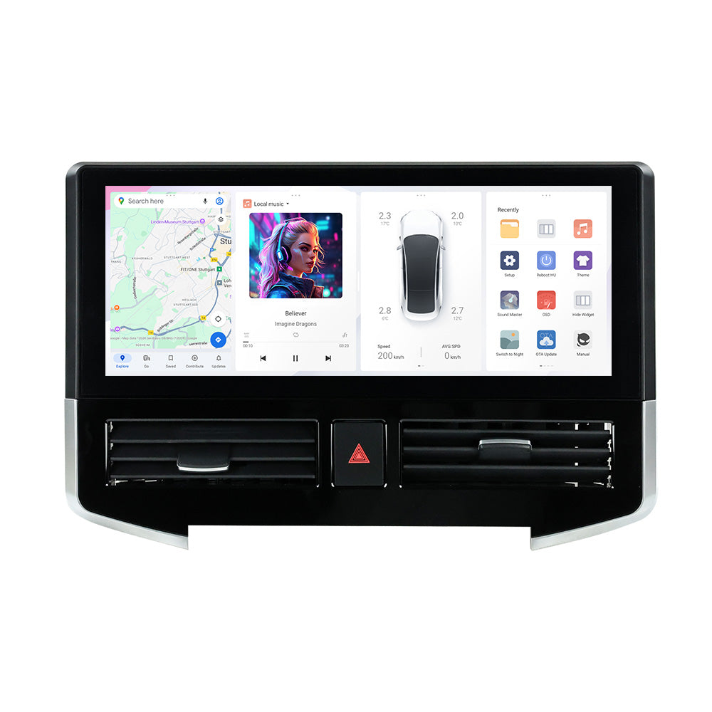 DUDU7 15inch Intelligent Car android  player for Toyota Land Cruiser 2016-2021 Car Radio OS 3.7 Apple Carplay & Android Auto（副本）