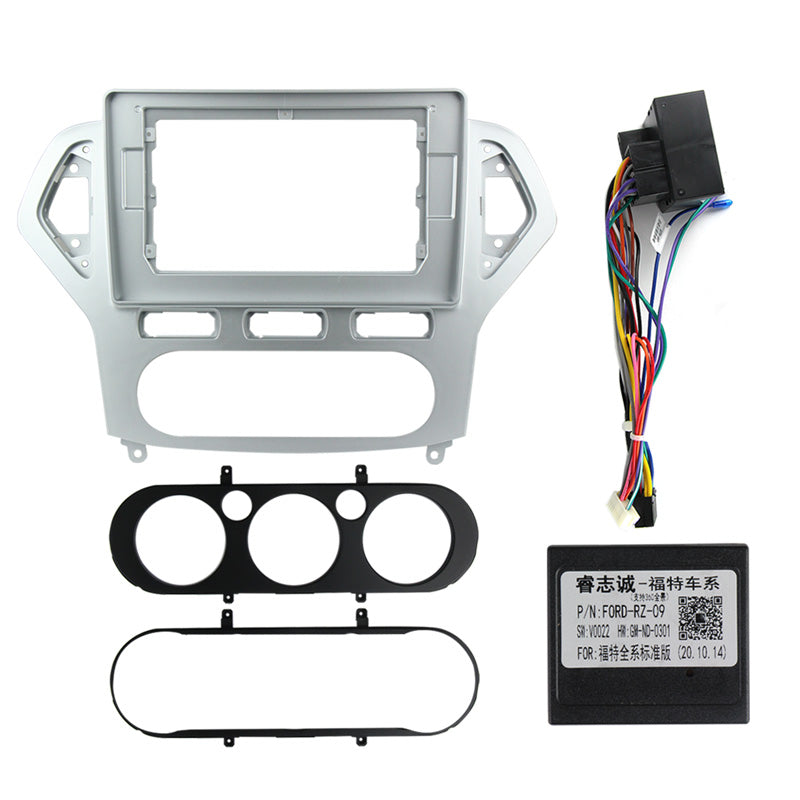 10.36" Radio Frame for Ford Mondeo 2006-2010 Silver