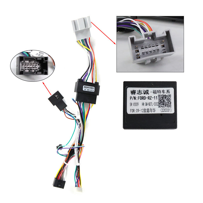 9.5" Radio Frame for Ford Fiesta 2008-2017