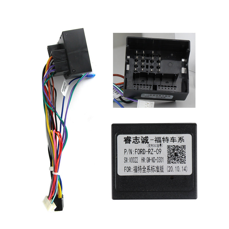 10.36" Radio Frame for Ford Mondeo 2006-2010 Silver