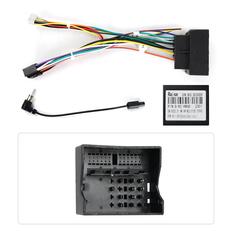 9.5" Radio Frame for Volkswagen Amarok 2005-2013