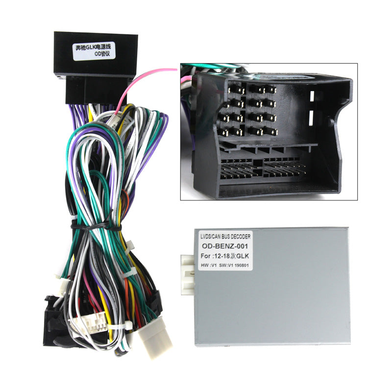 9.5" Radio Frame for Mercedes-Benz GLK-Class X204 2013-2015