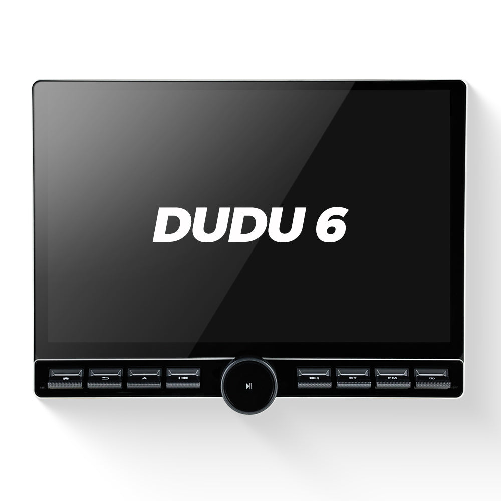 DUDU6 13 Inch Car Radio with OS3.6, Apple CarPlay, Android Auto & Button Control Type